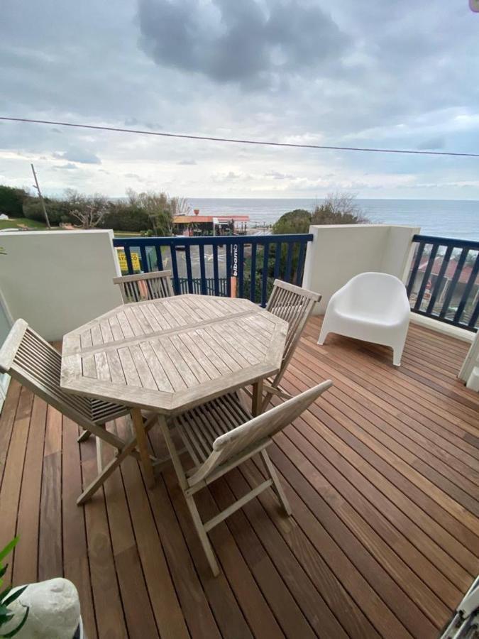 Bel Appartement Vue Mer - 1Er Rang Front De Mer سان جان دو لوز المظهر الخارجي الصورة