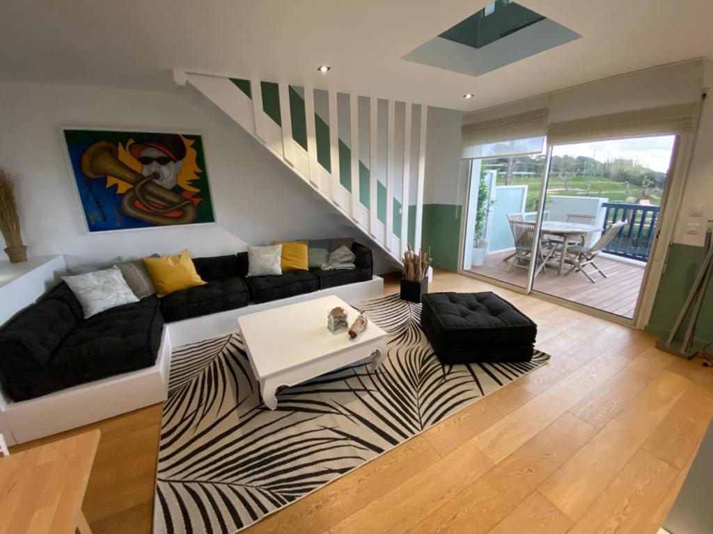 Bel Appartement Vue Mer - 1Er Rang Front De Mer سان جان دو لوز المظهر الخارجي الصورة